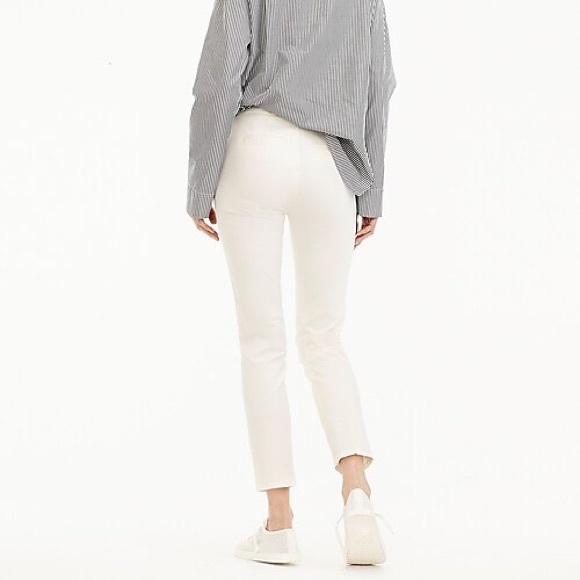 J. Crew Martie slim crop pant in bi-stretch cotton - Picture 2 of 7